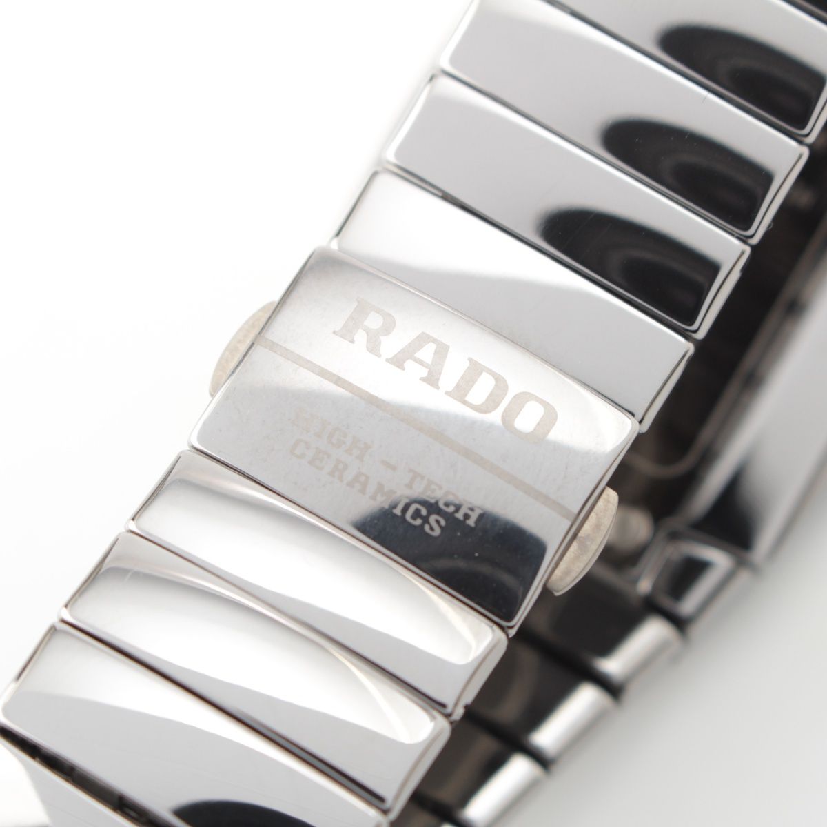  ラドー セラミック シントラ XXL ウォッチ 腕時計 クオーツ シルバー文字盤 シルバー 腕時計(クォーツ) 腕時計(アナログ)