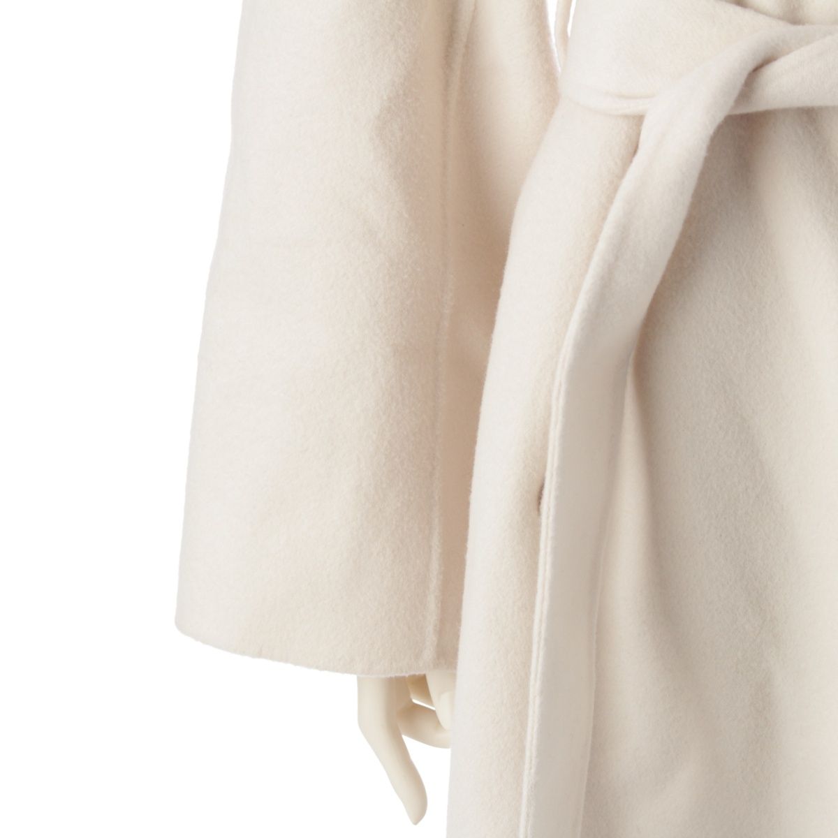 CONTE コンテ 24AW 辺見エミリ ウール ベルテッドリバー コート ダブル