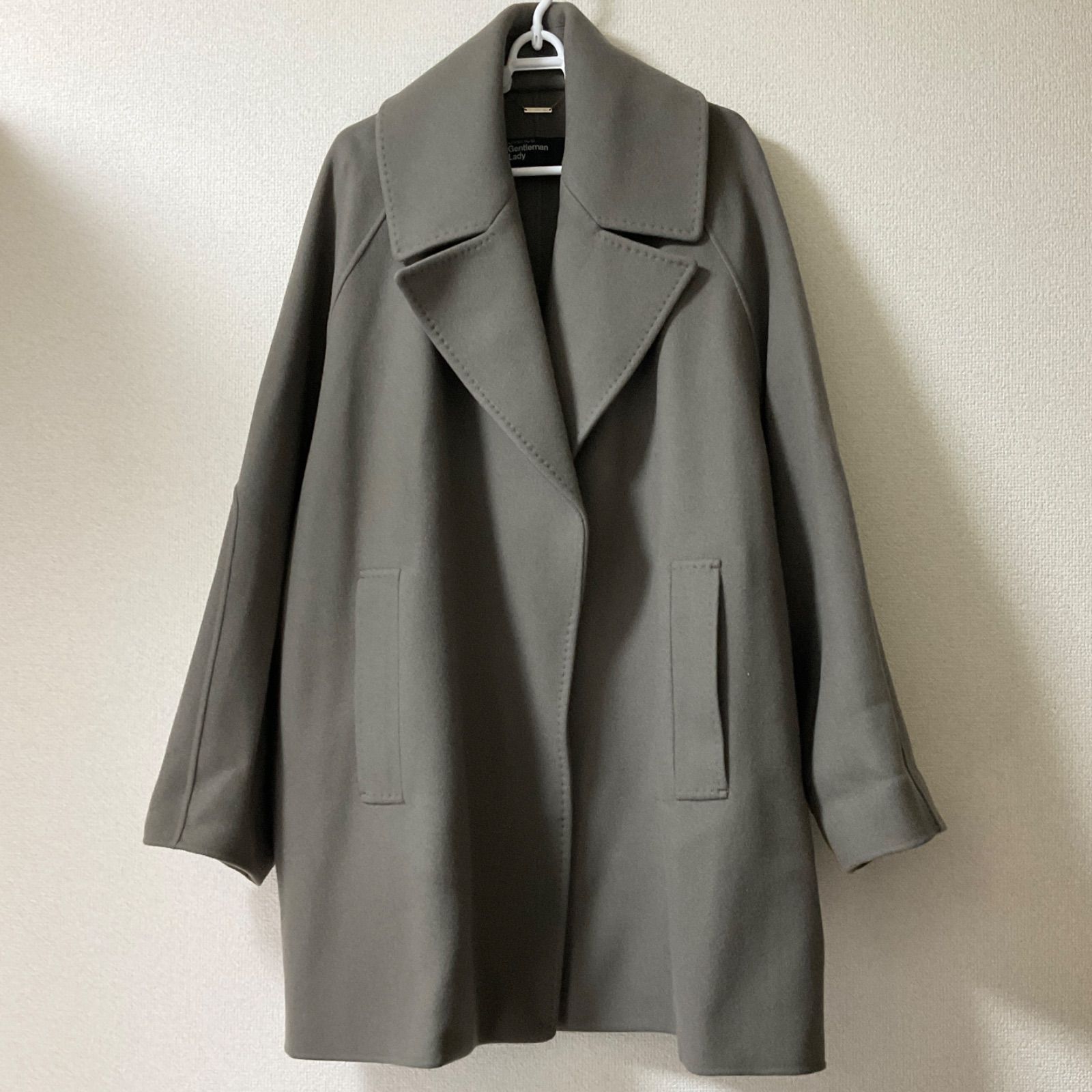 CHAOS カオス スーペリアボースショートコート ウール F ブラウン系 カーキ系 -00 Aランク 6_208