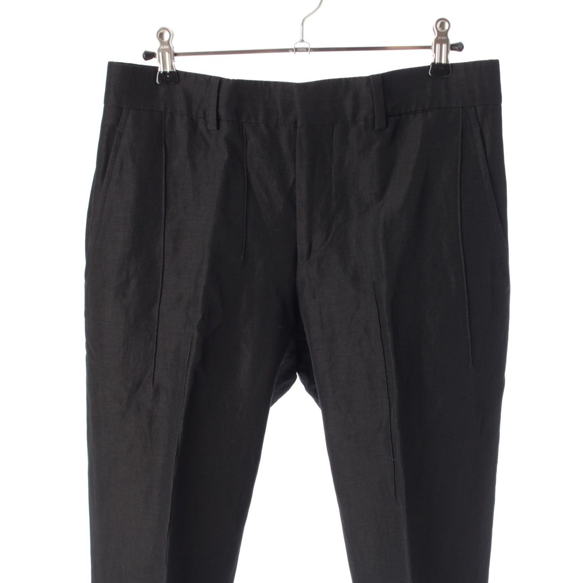 エルメス ウール リネン パンツ ボトムス スラックス 63522000