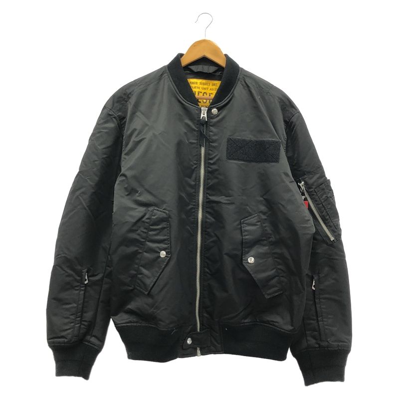 diesel MA-1フライトジャケット 黒 Lサイズ ¥59,000 diesel MA-1フライトジャケット 黒 Lサイズ ¥59,000 DIESEL