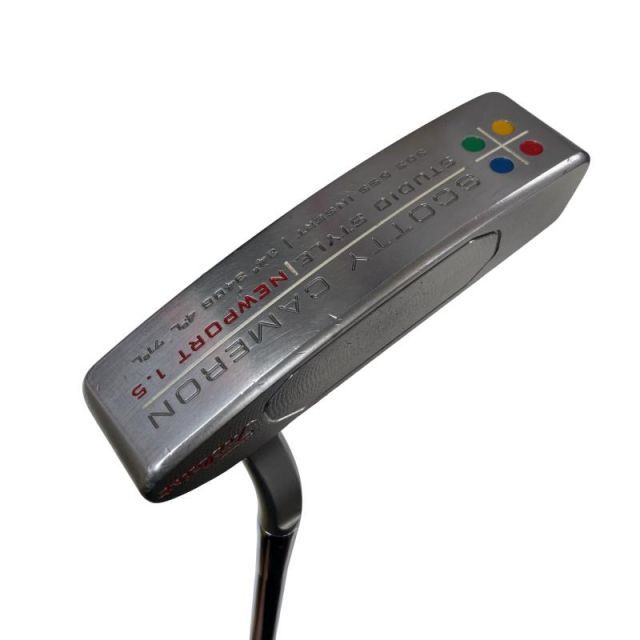 タイトリスト SCOTTY CAMERON STUDIO STYLE NEWPORT 1.5 340 G 34インチ パター PT スチール フレックスその他 メンズ 男性用 右利き 右用 Cランク ゴルフクラブ