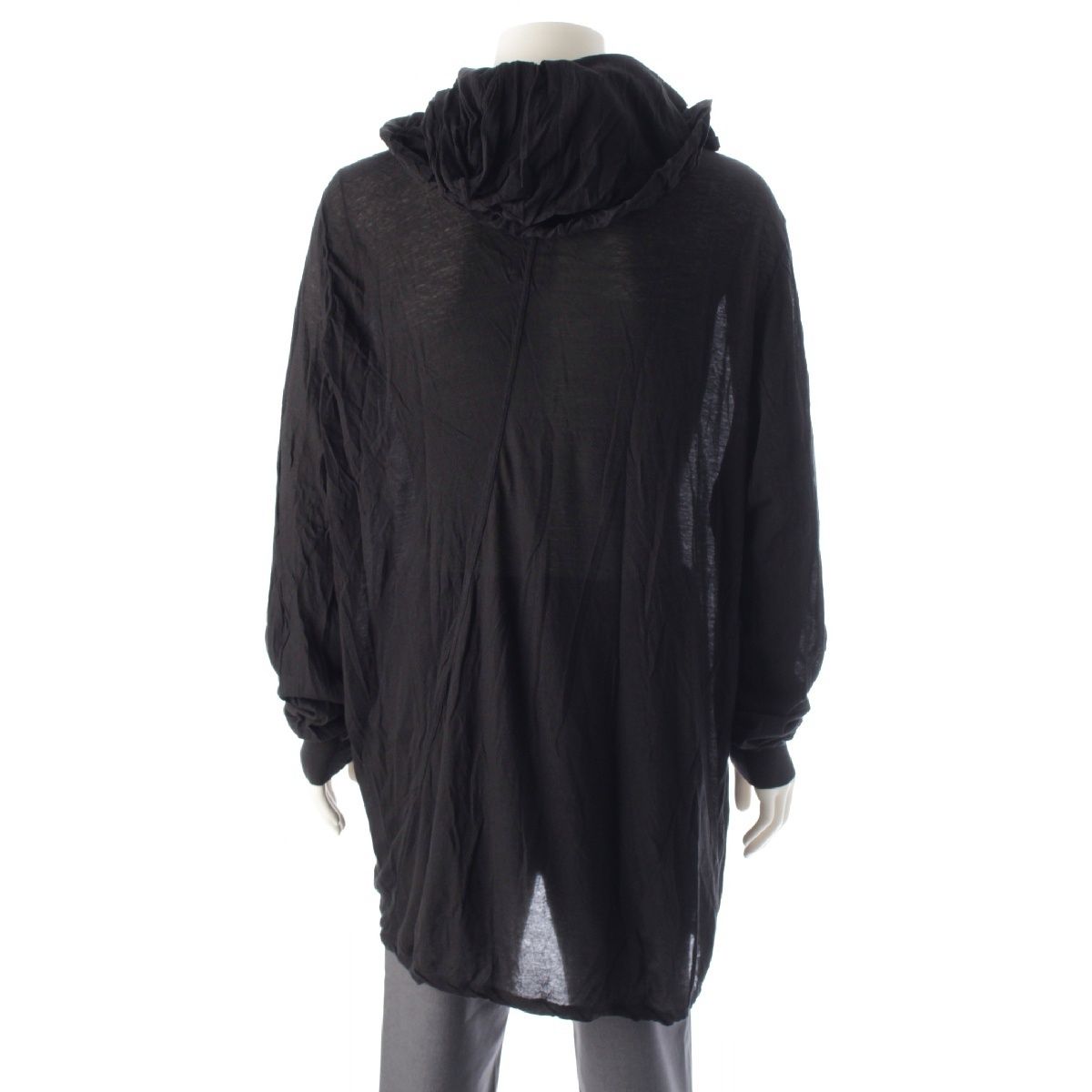 リックオウエンス 23AW コットン POPOVER HOODIE オーバーサイズ