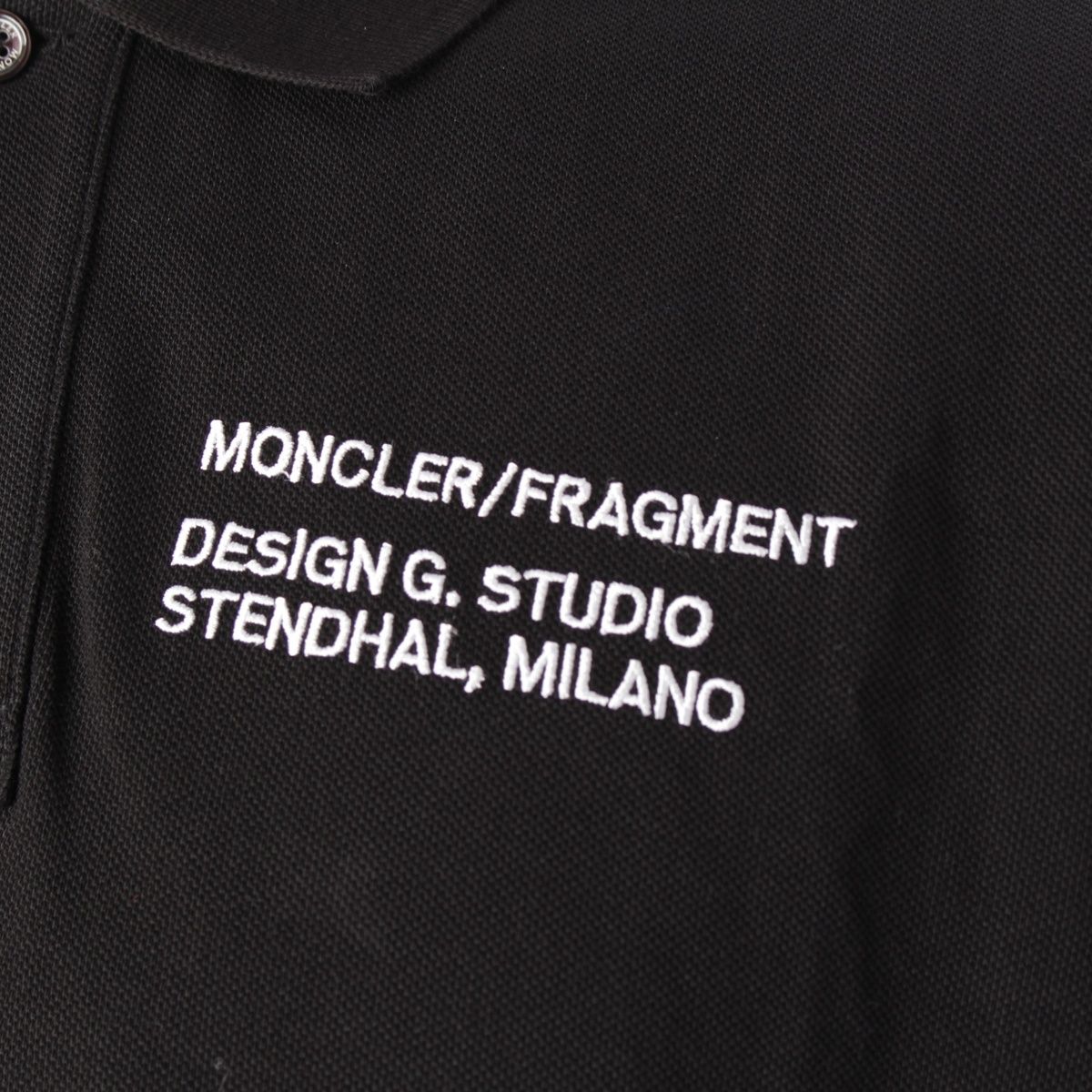 モンクレール ジーニアス フラグメント MAGLIA POLO MANICA CORTOA 