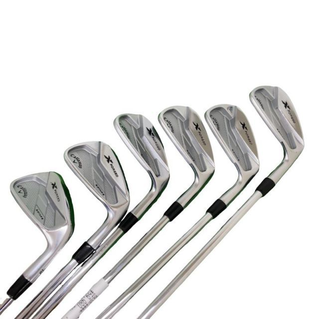 キャロウェイ X FORGED STAR 6 S アイアンセット IR 特注シャフト フレックスR メンズ 男性用 右利き 右用 Cランク ゴルフクラブ