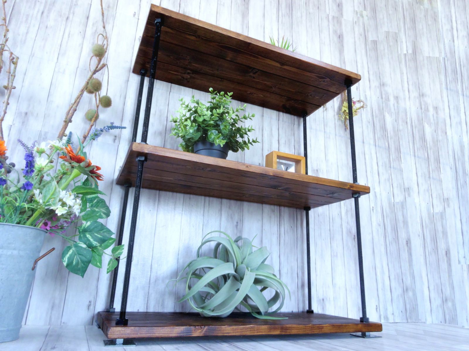 シャビーボルトラック ダークチーク色