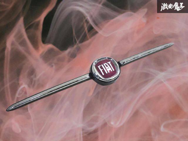 状態 フィアット Fiat 500 312 フロント メッキ モール ガーニッシュ エンブレム