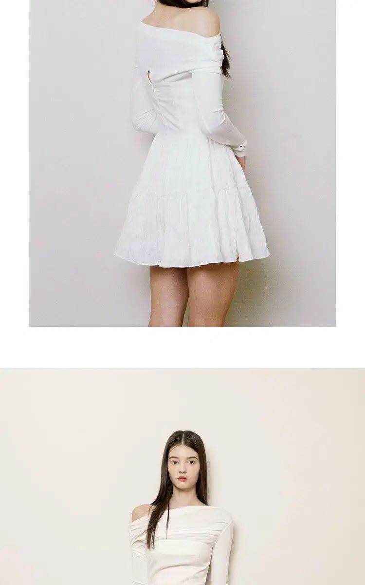 ノットユアローズ リードレス 白 not your rose lily dress