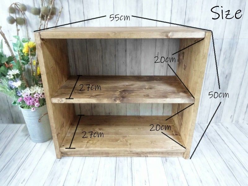 ハンドメイド ベッドサイドラック