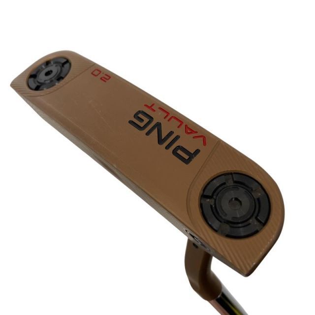 ピン VAULT 2.0 ZB プラチナム 335 g 34インチ PP 58グリップ レフティ パター PT スチール フレックスその他 メンズ 男性用 左利き 左用 Cランク ゴルフクラブ