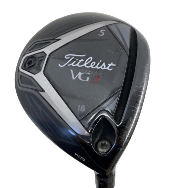 タイトリスト Titleist VG 3 2018 5 W フェアウェイウッド FW F フレックスSR メンズ 男性用 右利き 右用 Cランク ゴルフクラブ