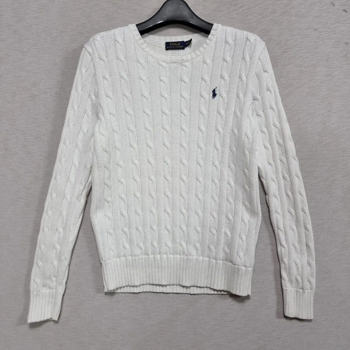 ポロ ケーブルニット レディース Mサイズ ㅡ0108
