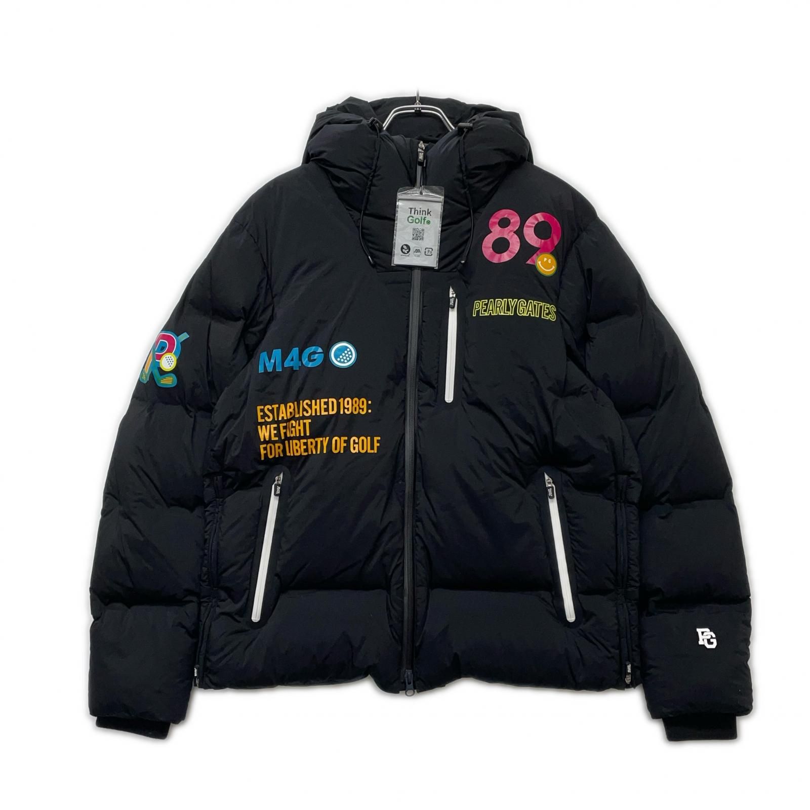 中古 メンズ パーリーゲイツ PEARLY GATES ダウンジャケット 5(L) 黒 