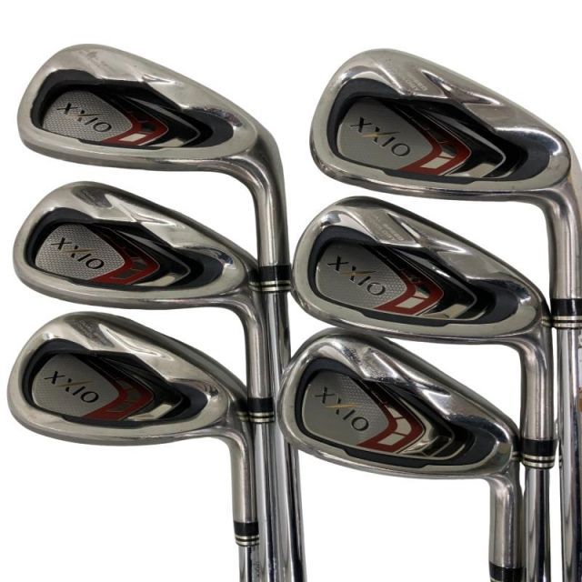 ダンロップ XXIO 2016 6 S レッド アイアンセット IR NS PRO 890 GH D.S.T for フレックスR メンズ 男性用 右利き 右用 Cランク ゴルフクラブ