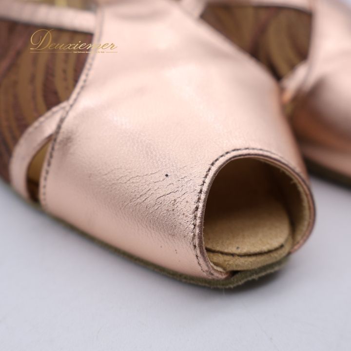 Sekine セキネ 社交ダンス用シューズ 23.5㎝ ヒール7㎝ ピンク Sekine