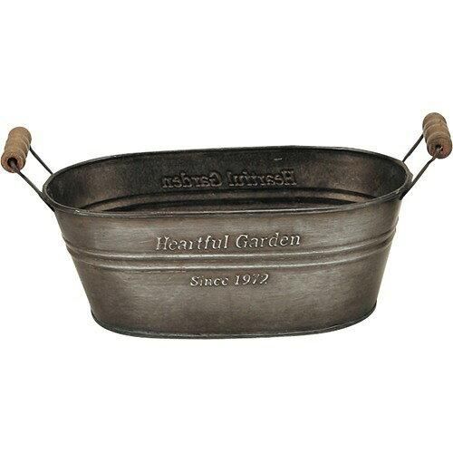 ケー イー アイ アンティーク風ブリキポット 2365-B 入数 20