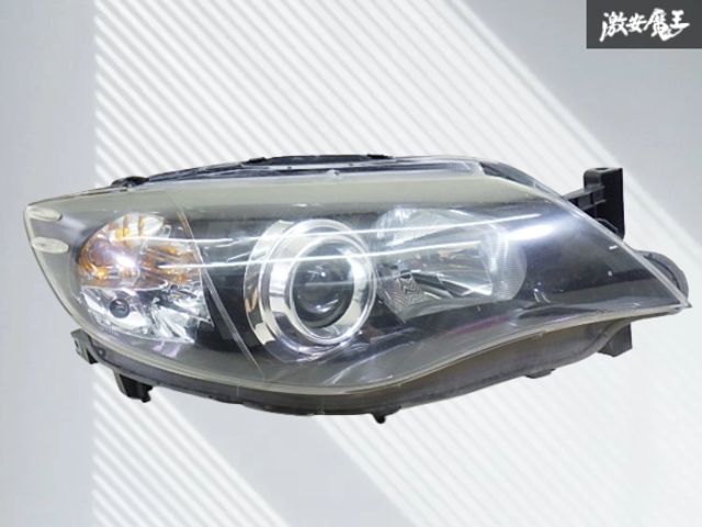 割れ無し!! スバル GRB インプレッサ WRX HID ヘッドライト ヘッドランプ 右 右側 運転席側 打刻 2 T ICHIKOH 1809 棚