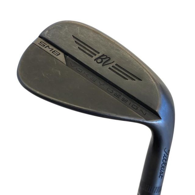 中古】 タイトリスト VOKEY SPIN MILLED SM8 ジェットブラック 46°/10