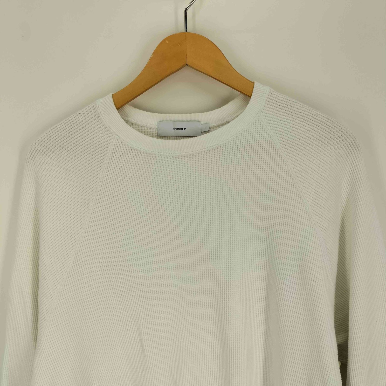 グラフペーパー Graphpaper Waffle L/S Tee ワッフル L/S Tシャツ