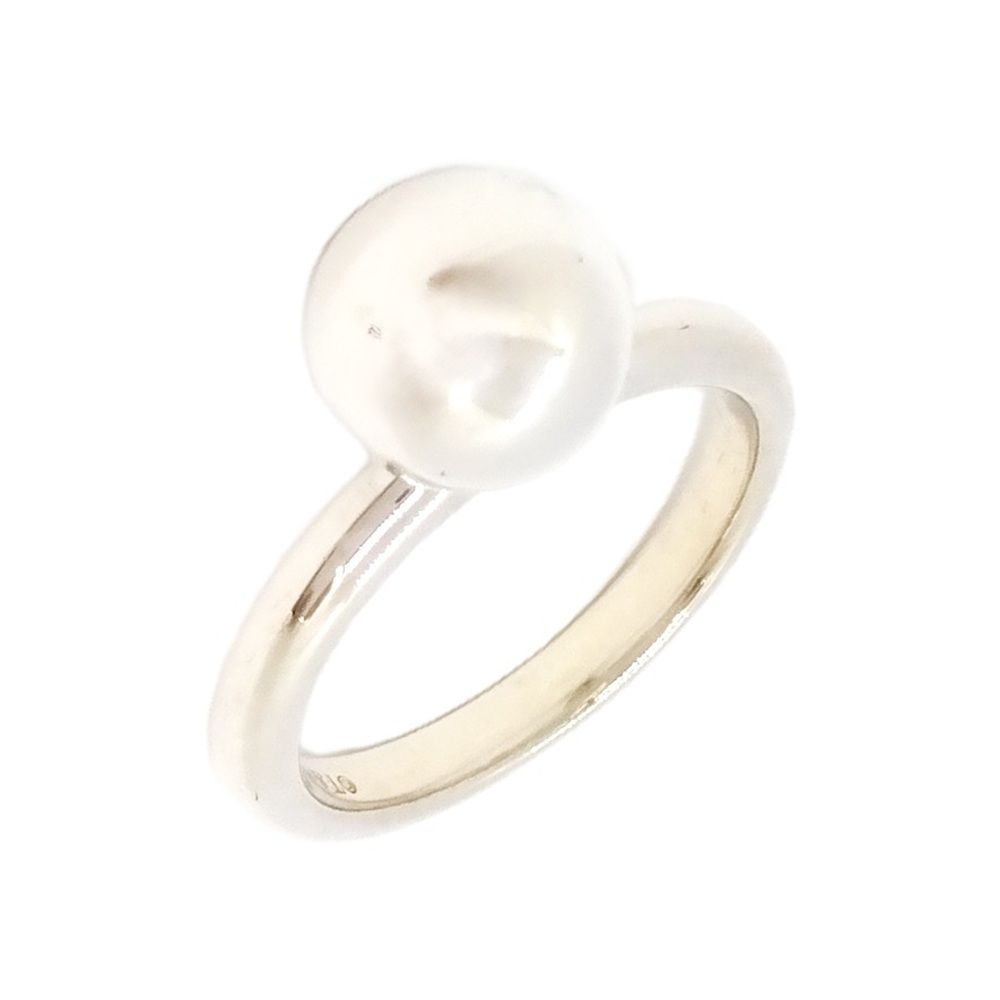 ティファニー Tiffany-Co. ハードウェア ボール リング 指輪 約6.5号 SV 925 2.8 g レディース