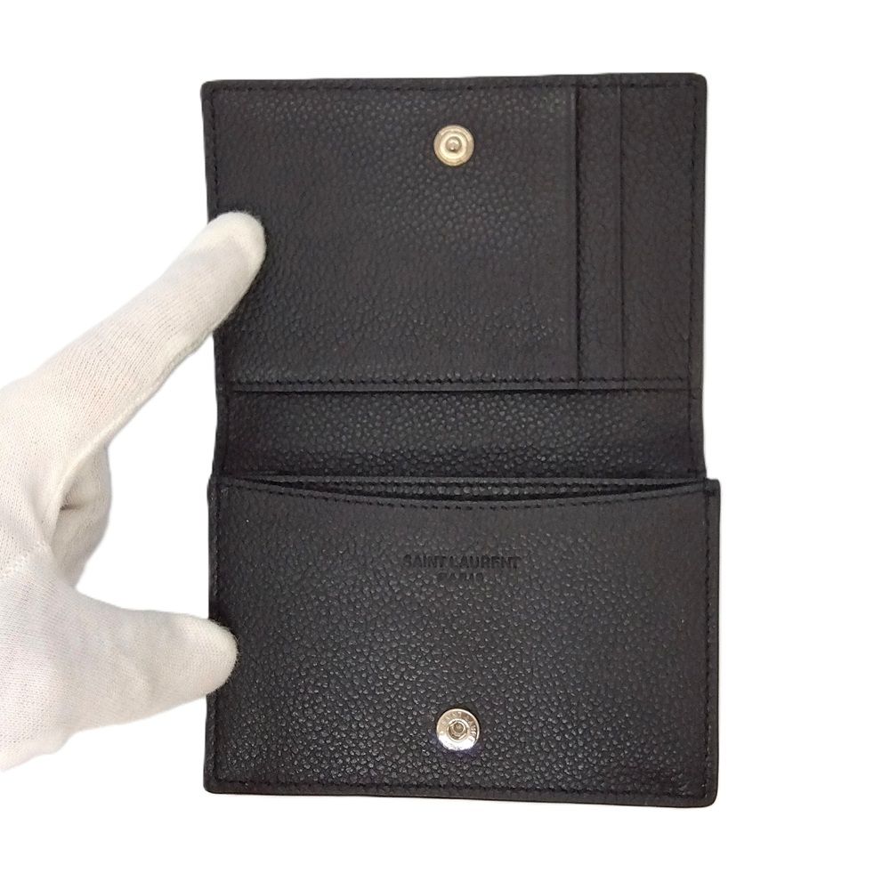 サンローラン SAINT LAURENT 名刺入れ カードケース レザー 468994