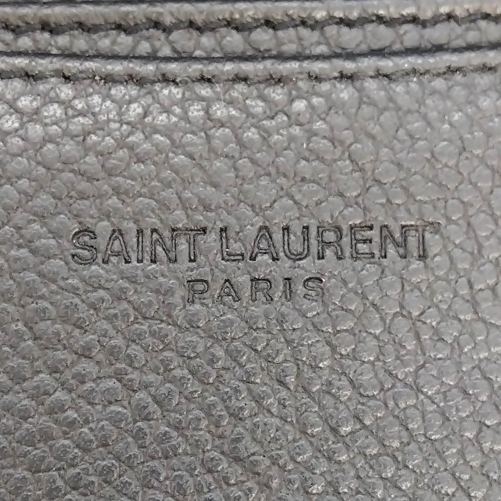 サンローラン SAINT LAURENT 名刺入れ カードケース レザー 468994 ブラック ユニセックス その他 小物