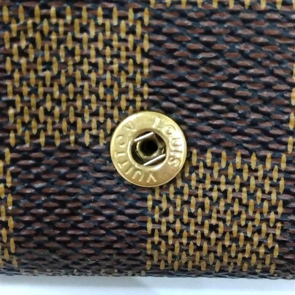  ルイヴィトン LOUIS VUITTON ミュルティクレ4 キーケース ダミエ エベヌ N 62631 ブラウン CT 1078 その他 小物