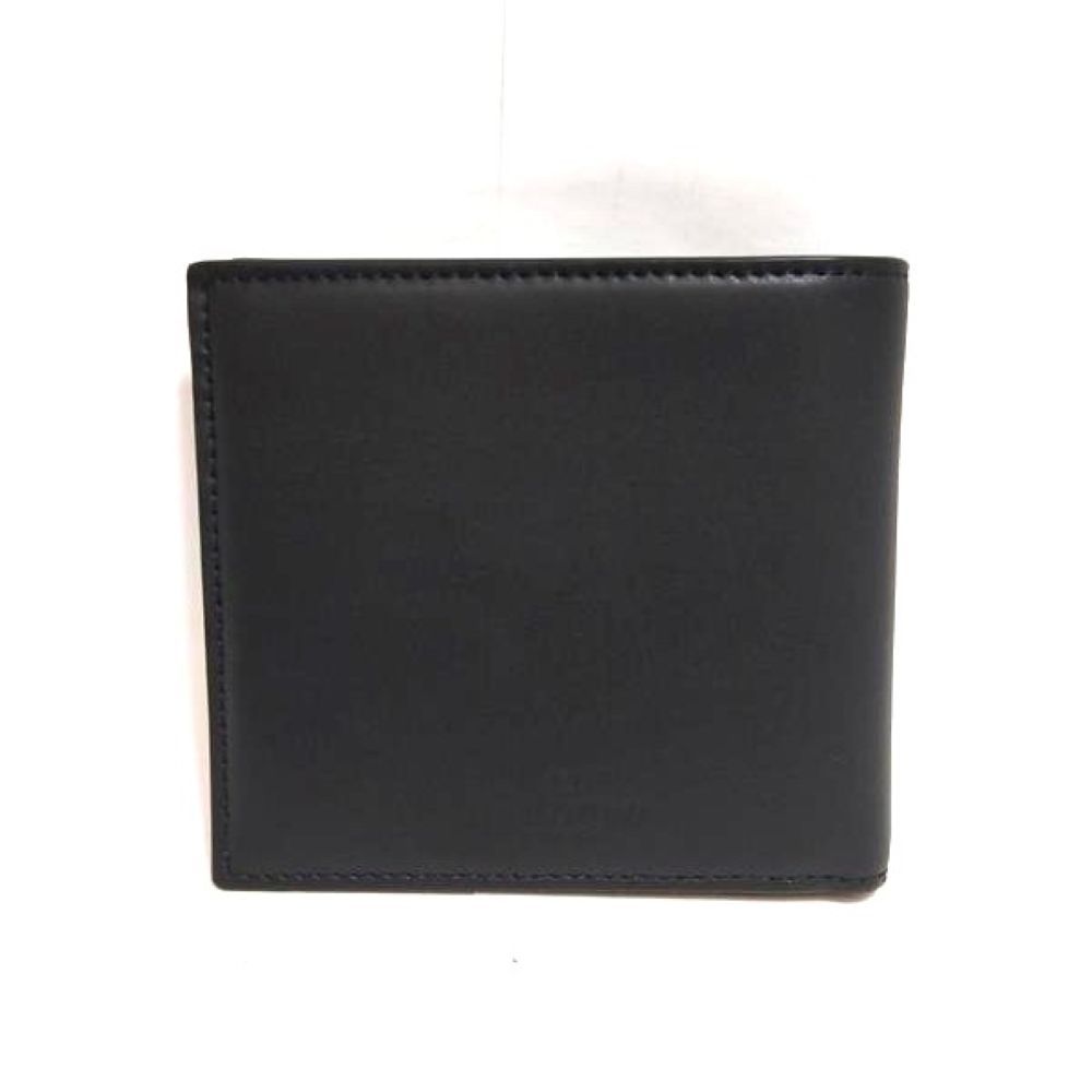 ヴァレンティノ 二つ折り財布 レザー ブラック VLTNロゴ