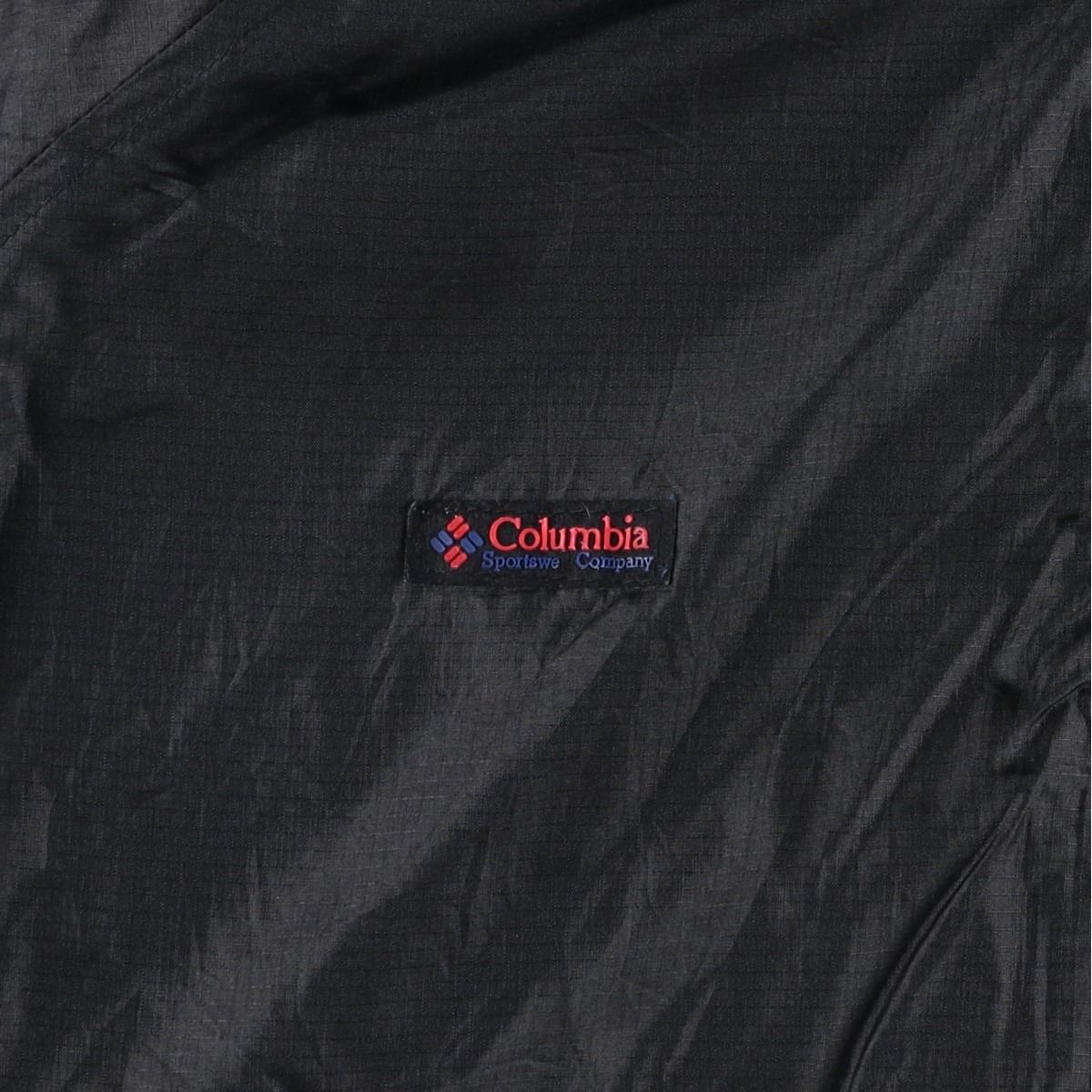 古着 90年代 コロンビア Columbia 白タグ リップストップ 中綿