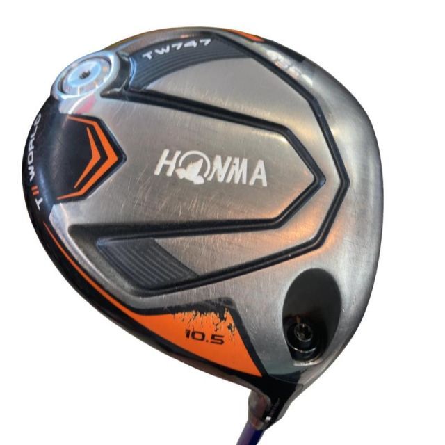 中古】 本間ゴルフ TOUR WORLD TW747 455 10.5° ドライバー DR VIZARD