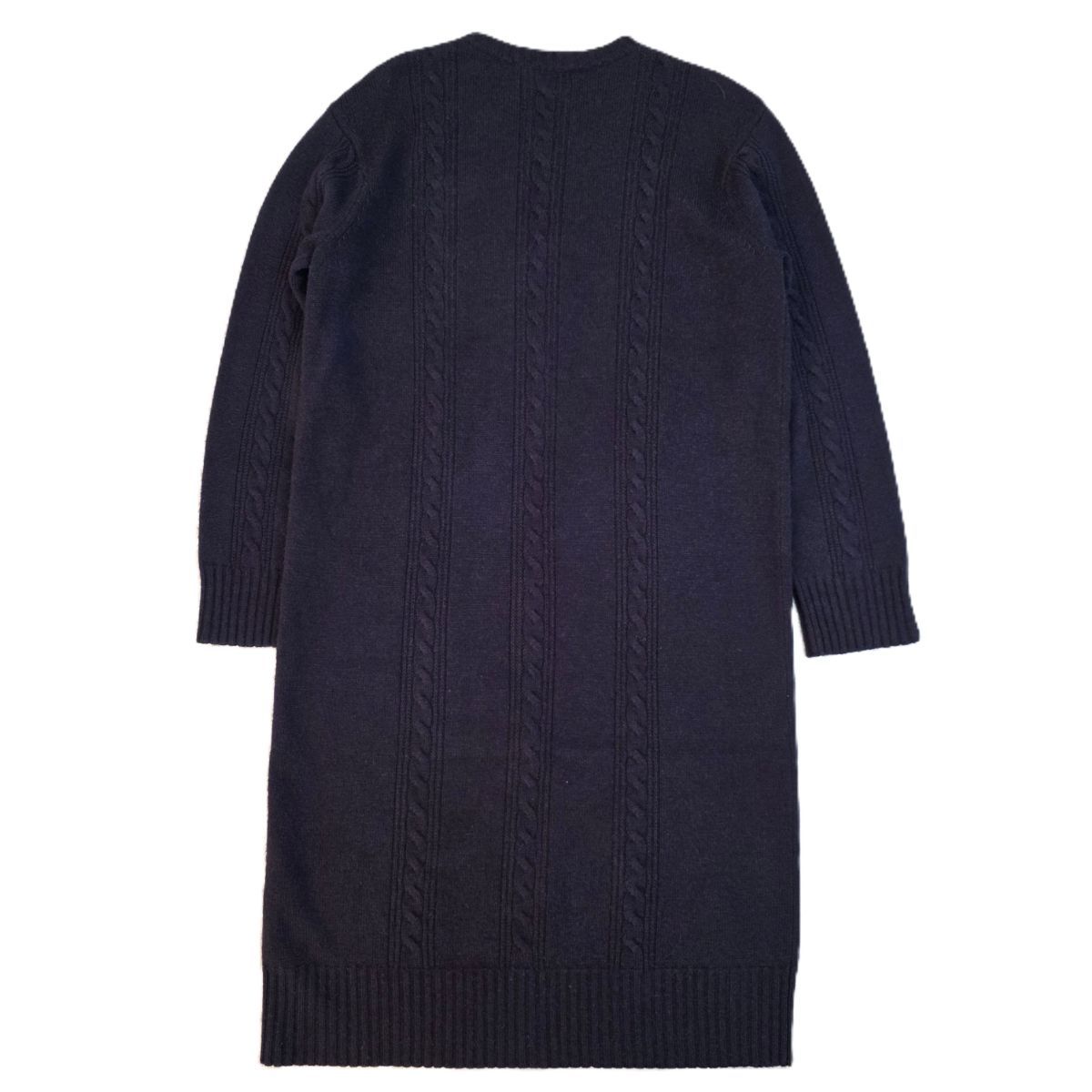 【専用出品】Max Mara ニットワンピース カシミヤ混 オーバーサイズ MAX MARA マックスマーラ ケーブル編み ニットワンピース カシミヤ混