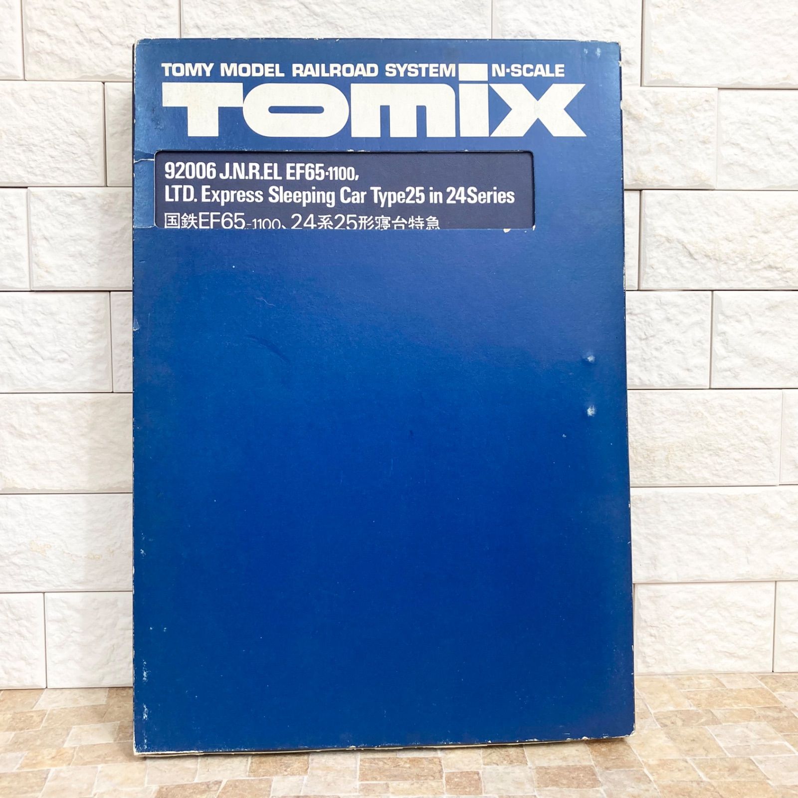動作確認済み】TOMIX 92006 国鉄EF65-1100 24系25形寝台特急 ブルー
