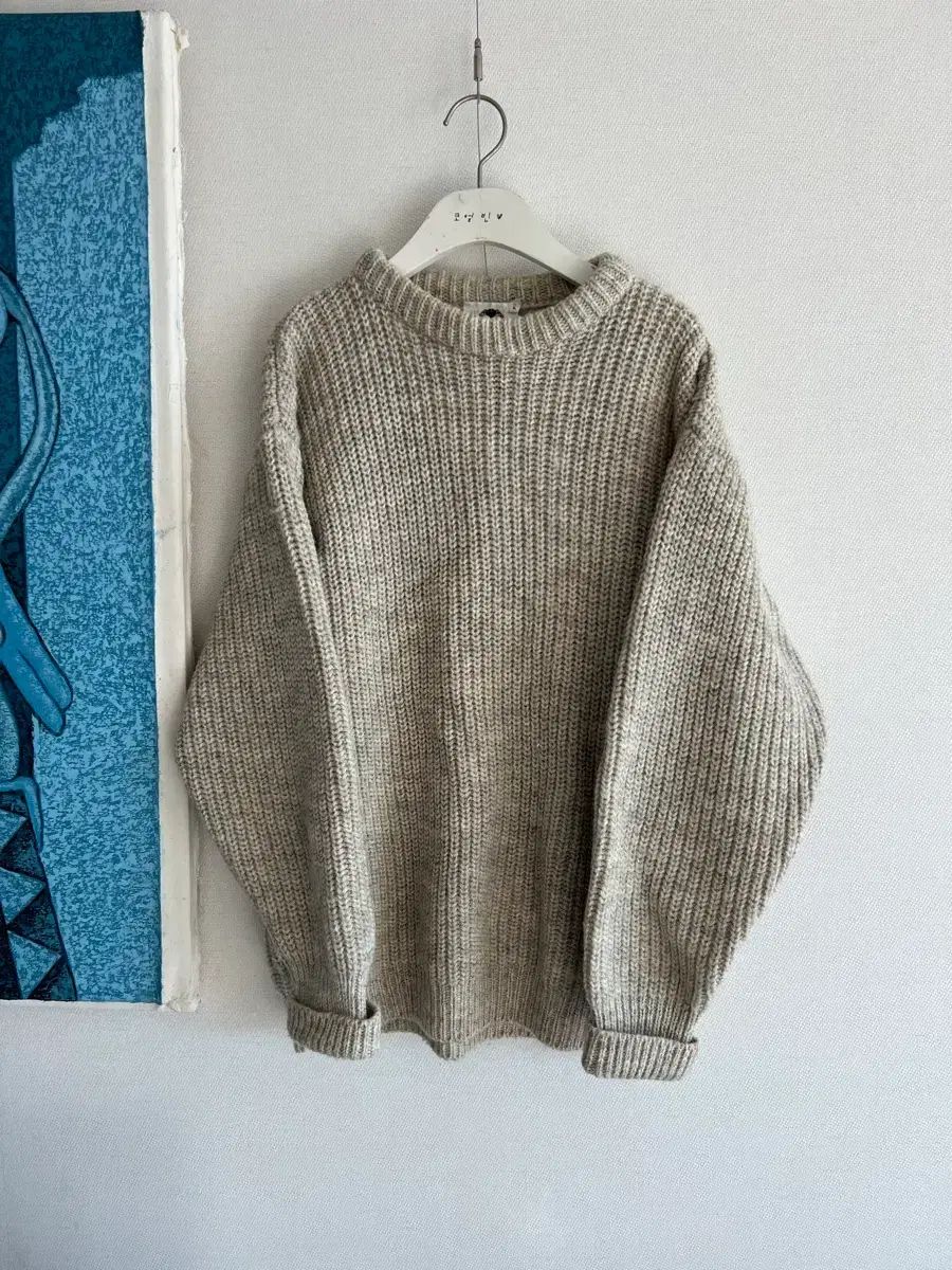 Black sheep イングランド ウール ニット Classic L