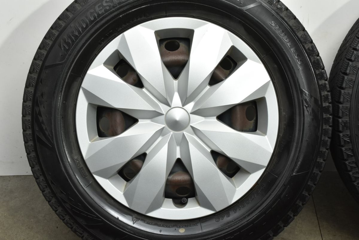  スタッドレス トヨタ NCP 130 ヴィッツ ジュエラ 14 in 5 J 39 PCD 100 ブリヂストン ブリザック VRX 3 175|70 R ヤリス アクア 14インチ タイヤ ホイールセット