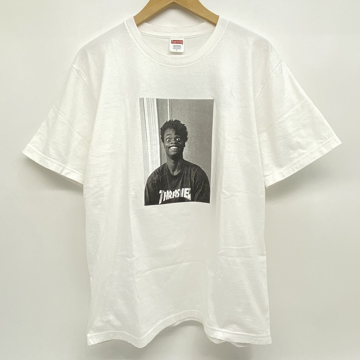 Supreme Thrasher シュプリーム スラッシャー Har Tee ハロルド 半袖 Tシャツ Lサイズ ホワイト