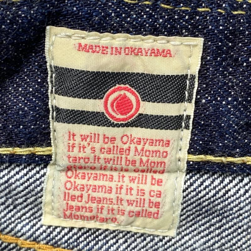 KOJIMA GENES 桃太郎ジーンズ 出陣 1006 SPZ ミドルストレート デニムパンツ インディゴ W 34 17 ストレートデニム デニム ジーンズ パンツ