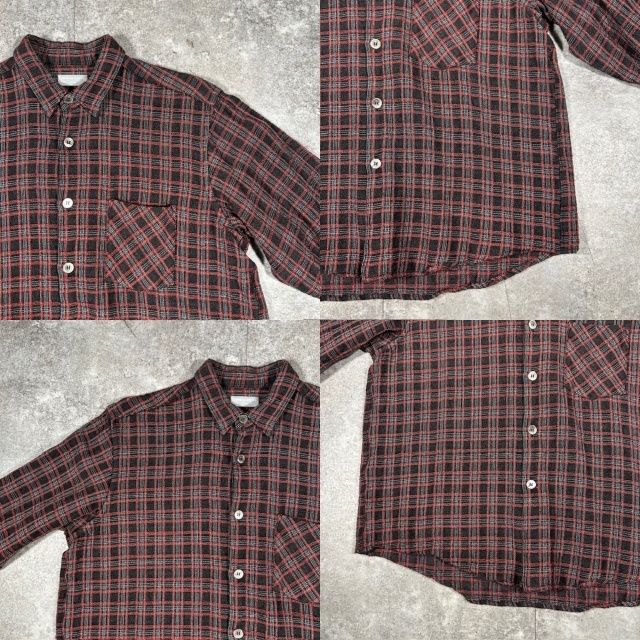 田中オム COMME des GARCONS HOMME シャツ 90s COMME des GARCONS HOMME 90's 田中オム でかボタン 開襟シャツ | Pay ID