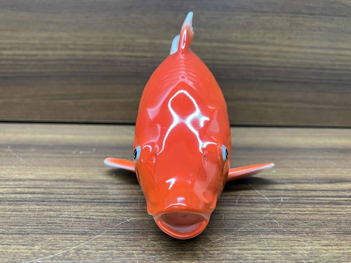 Noritake ノリタケ 置物 鯉 ボーンチャイナ - メルカリ