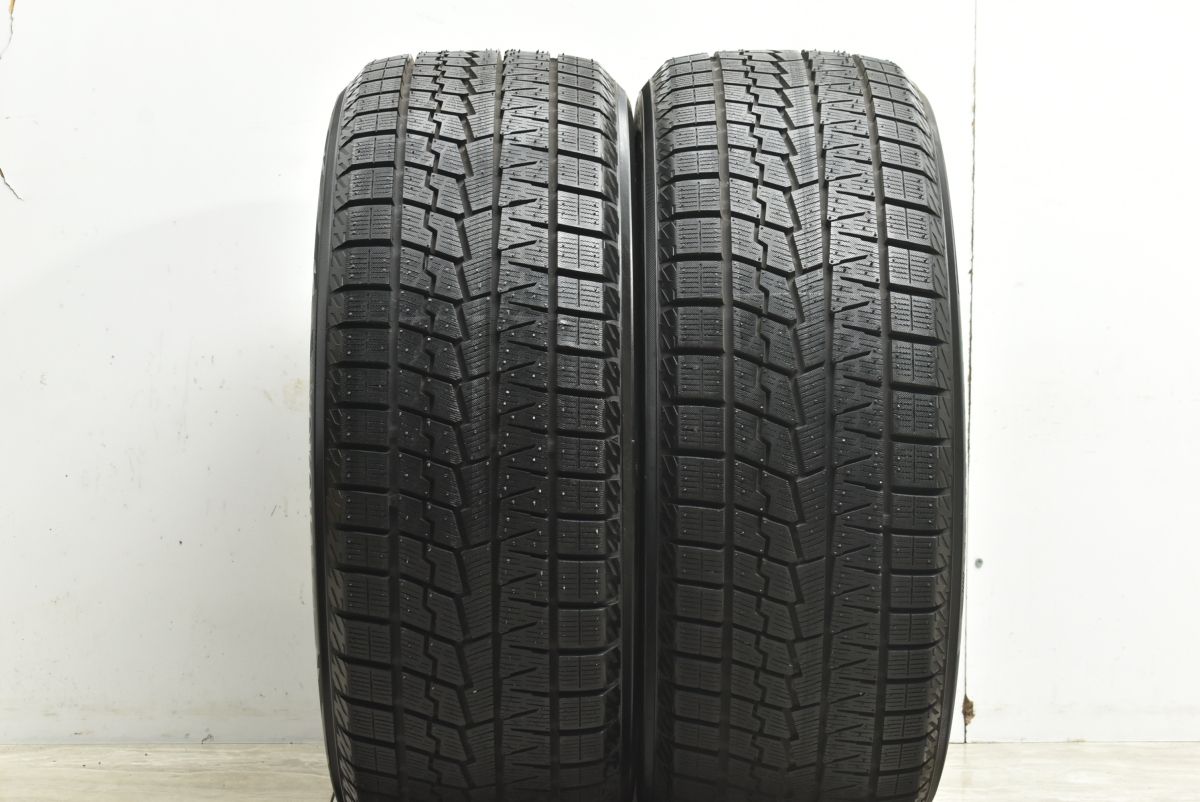 走行僅か 超バリ溝 ヨコハマ アイスガード iG 70 225|50 R 18 2本セット スタッドレス レクサスUX C-HR オデッセイ ヴェゼル スカイライン
