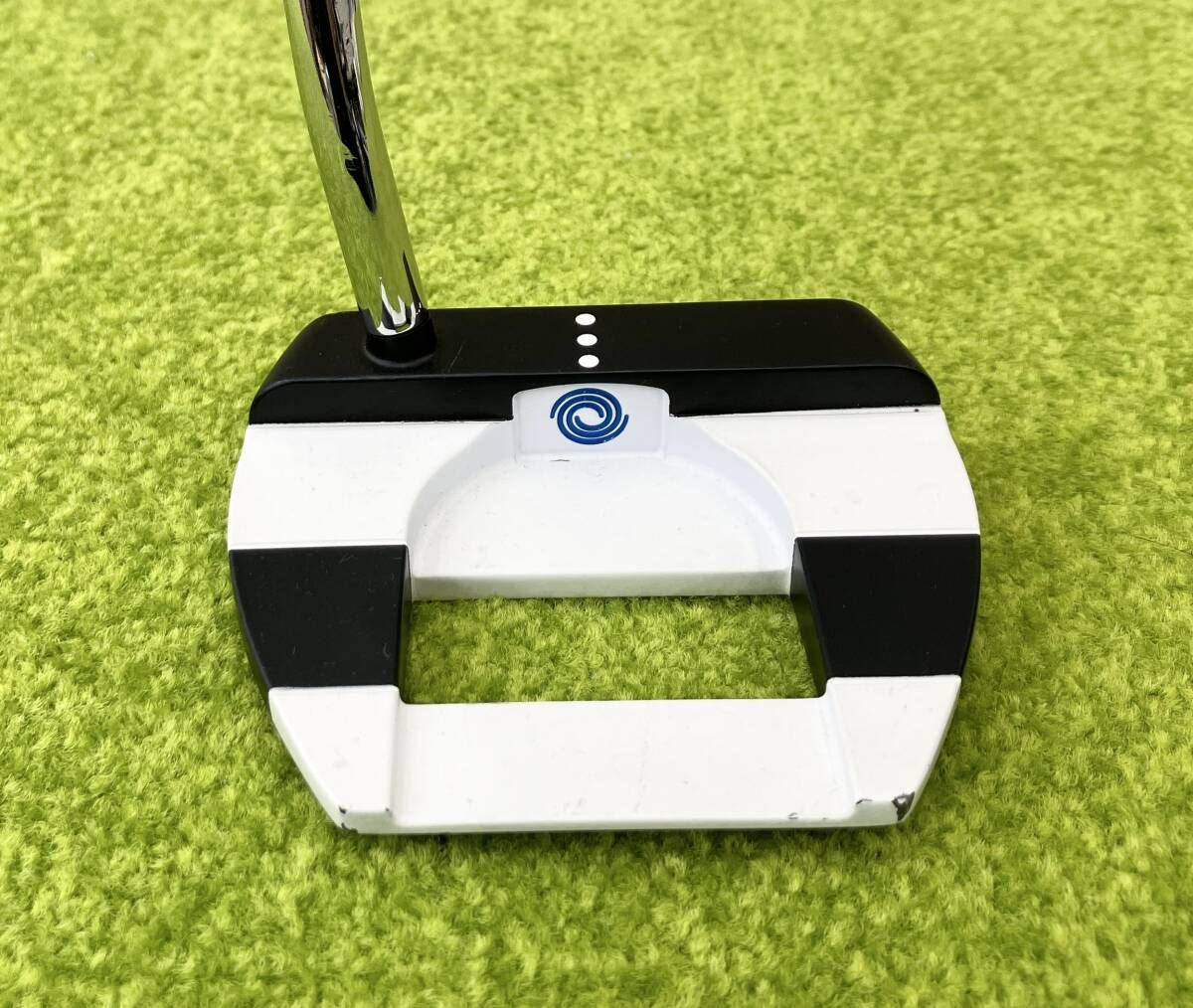 オデッセイ Ai-ONE JAILBIRD MINI パター オリジナルシャフト シャフト付け根付近に凹みあり