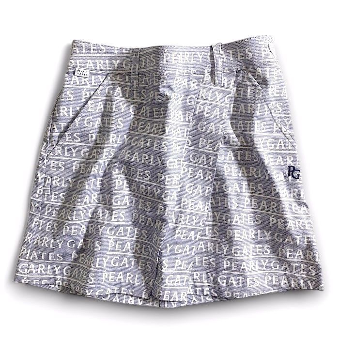 PEARLY GATES パーリーゲイツ ゴルフ TCドビー ラップ風 メゾンロゴ柄