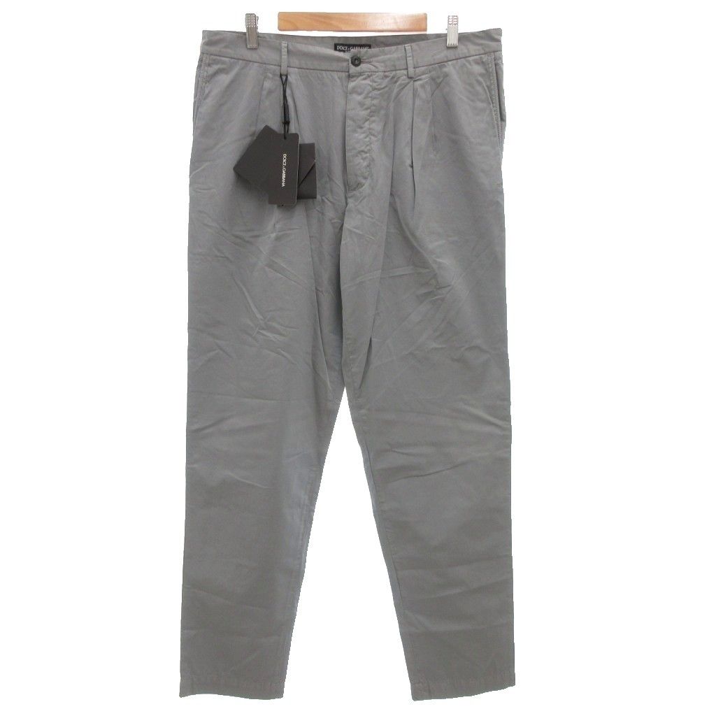 Dolce&Gabbana グレー パンツ ドルチェ&ガッバーナ ドルガバ DOLCE&GABBANA タグ付き パンツ