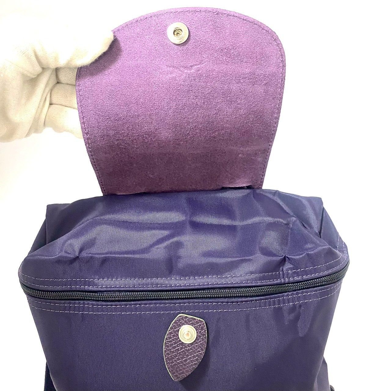 CH【LONGCHAMP】ル プリアージュ グリーン リュックサック 