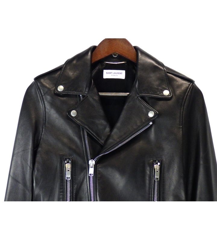 SAINT LAURENT サンローラン レザー ライダース ジャケット SAINT LAURENT サンローラン ライダース ジャケット【大きいサイズあり