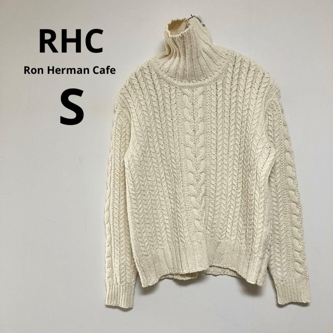 RHC ロンハーマン ホワイト カシミア100% ニットセーター ロンハーマン 