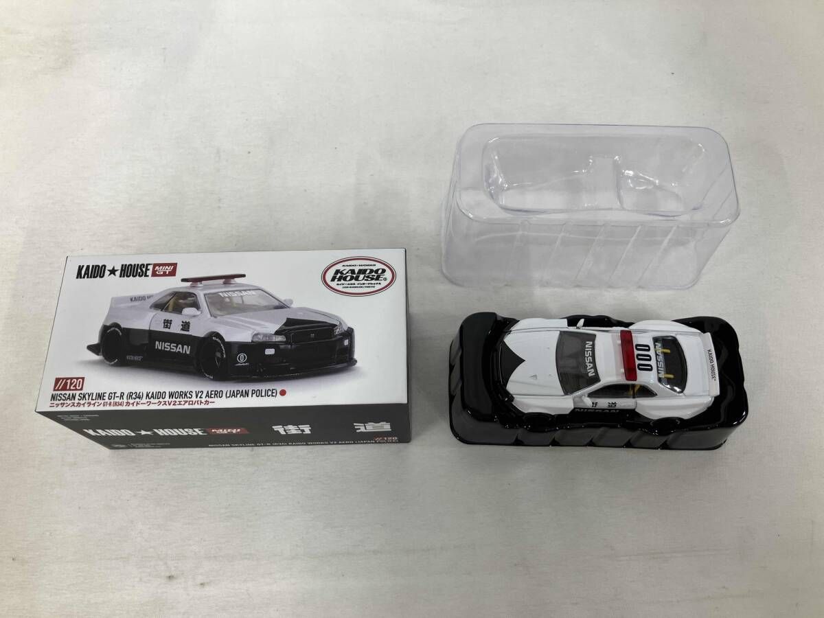 MINIGT KAIDO HOUSE 1/64 R34 ゴースト パトカー MINIGT KAIDO HOUSE 1/64 R34 ゴースト パトカー Mini Gt Kaido House