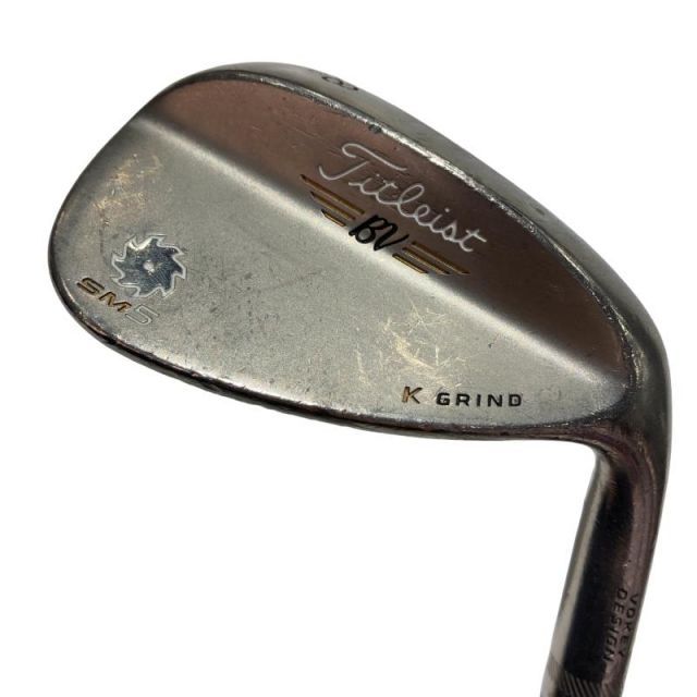 中古】 タイトリスト VOKEY SPIN MILLED SM5 ゴールドニッケル 58°/11