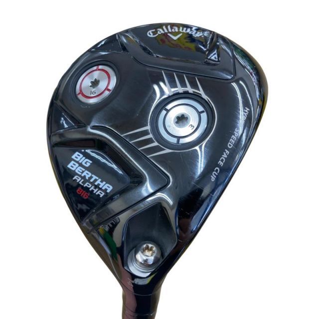 キャロウェイ BIG BERTHA ALPHA 816 14° フェアウェイウッド FW Tour AD GP-6 フレックスS メンズ 男性用 右利き 右用 Cランク ゴルフクラブ