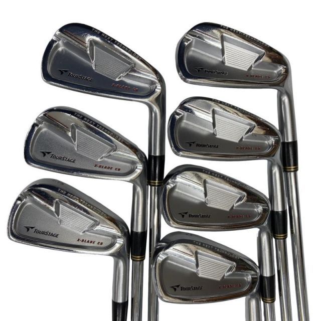 ブリヂストン X-BLADE CB 2006 8 S アイアンセット IR M 266 V フレックスS メンズ 男性用 右利き 右用 Cランク ゴルフクラブ