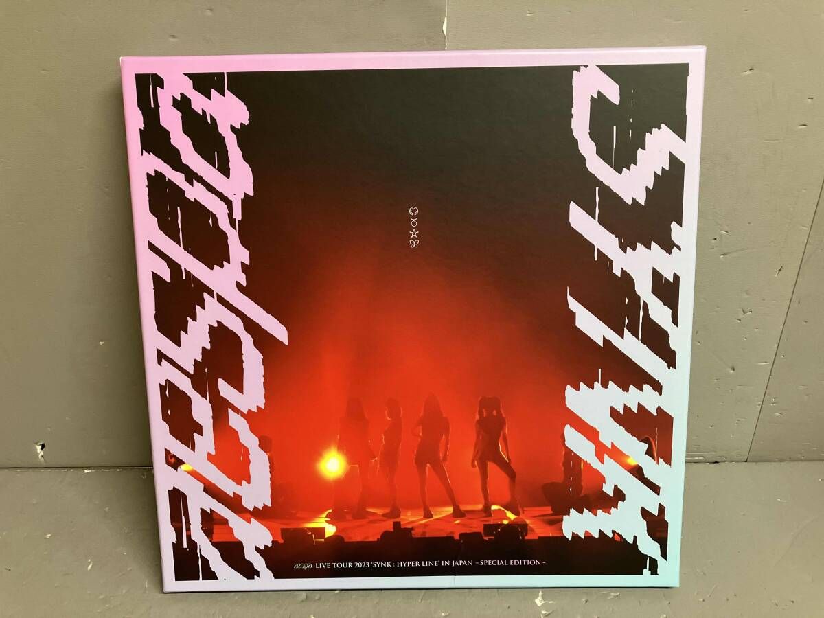 ミュージック aespaLIVE TOUR 2023 SYNK HYPER LINE DVD aespa LIVE TOUR 2023 'SYNK : HYPER LINE' in JAPAN -Special Edition